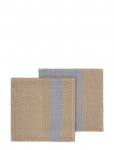 Blomus - Set Of 2 Dishcloths - 25 X 25 Cm - Gano - Indian Tan/ Tradewinds - N&otilde;udepesulapid - 25X 25CM