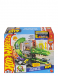 Hot Wheels - City Croc Pizza Attack Playset & 1:64 Scale Toy Car, Speed Snap Track Compatible - V&otilde;idus&otilde;idurajad - ONE SIZE