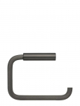 Blomus - Toilet Paper Holder - 9 X 13 Cm - Modo Rof - Burned Metal - Konksud - L 13CM
