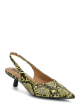 Bianco - Biakristin Kitten Heel Slingback Faux Leather - Kontsaga slingback-kingad - 37