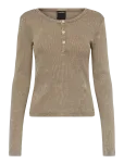 G-Star - Vintage Slim Henley T L\S Wmn - Pikkade varrukatega - M