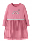 Name It - Nmflahappi Ls Dress - Pikkade varrukatega vabaajakleidid - 92