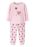 Name It - Nmfnightset Cutie Heart Noos - Pidžaamakomplektid - 110-116