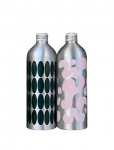 Studio About - Bottle, Small, 2 Pcs, Dark Green/Rose - Veepudelid - 19X6.5
