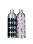 Studio About - Bottle, Small, 2 Pcs, Dark Green/Rose - Veepudelid - 19X6.5