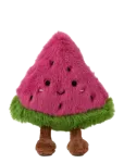 Teddykompaniet - Teddy Fruits, Vattenmelon - Pehmed m&auml;nguasjad - 11 CM