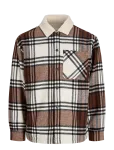 Jack & Jones - Jjzac Teddy Shirt Jacket Ls - H&uuml;briidjakid - XXL