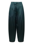Malina - Smilla Barrel Leg Satin Trousers - Barrel-p&uuml;ksid - 40