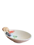 Caja Company - Red Seafood Bowl/Plate - Serveerimiskausid - 24X14CM.H8CM