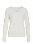 Vila - Viril V-Neck L/S  Knit Top - Noos - Džemprid - XXL