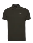 Barbour - Barbour Tartan Pique Tailored Polo Shirt - L&uuml;hikeste varrukatega - L