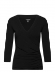 Lauren Ralph Lauren - Surplice Jersey Top - Pikkade varrukatega - S