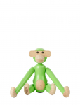 Kay Bojesen - Abe Mini Lys Gr&oslash;n - Puidust kujud - 9.5 CM