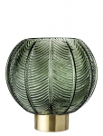 Bloomingville - Klaus Vase, Gr&oslash;n, Glas - Big Vases - H21CM