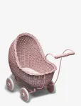 Smallstuff - Dolls Stroller, Powder - Nukuk&auml;rud - 53X 35X 32CM