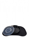 Twistshake - Twistshake Click Mat + Plate 6+M Black - Taldrikud - ONE SIZE
