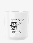 RIG-TIG - Moomin Abc Mugg - Y 0.2 L. Moomin White - Espressotassid - 20 CL