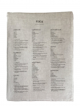 Kunskapstavlan&reg; - K&ouml;kshandduk Fika - K&ouml;&ouml;gir&auml;tikud - 50X70