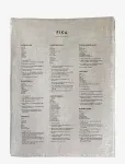 Kunskapstavlan&reg; - K&ouml;kshandduk Fika - K&ouml;&ouml;gir&auml;tikud - 50X70