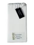 Gripsholm - Flat Sheet Bamboo 150X260Cm, White 150X260 - Tavalised voodilinad - 150X260CM
