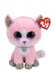 TY - Fiona Cat Pink - Boos - Reg - Pehmed loomad - 15.5 cm