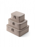 Organista - Vegan Leather Packing Cube Set - Reisitarvikud - ONE SIZE