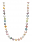 Nialaya - Pastel Pearl Necklace With Silver - Kaelakeed - ONE SIZE 51 cm