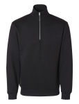 Selected - Slhemanuel Soft Zip High Neck Sweat Noos - Dressipluusid - XXL