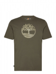 Timberland - Tree Logo Short Sleeve Tee - L&uuml;hikeste varrukatega - S