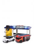 Dickie Toys - Dickie Toys Danish Rescue Station With 2 Vehicles - Politseiautod - ONE SIZE