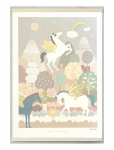 Majvillan - Poster True Unicorns - Posters - 50X70