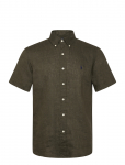 Polo Ralph Lauren - Custom Fit Linen Shirt - L&uuml;hikeste varrukatega s&auml;rgid - XL