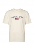 Gant - Graphic T-Shirt - L&uuml;hikeste varrukatega - L