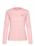 Gant - Reg Striped Shield Ls T-Shirt - Pikkade varrukatega - L