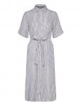 GANT - Reg Linen Striped Shirt Dress - S&auml;rkkleidid - 40
