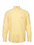 Gant - Reg Cotton Linen Shirt - Linased s&auml;rgid - XXXL