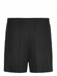 Lauren Ralph Lauren - Pleated High-Rise Cotton-Blend Short - Vabaaja l&uuml;hikesed p&uuml;ksid - 42