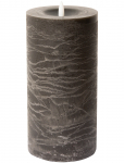 C'est Bon - Rustic Finish Led Pillar Candle - LED-k&uuml;&uuml;nlad - H20CM