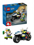LEGO - Politimotorcykel P&aring; Forbryderjagt 60455 - Lego city - ONE SIZE