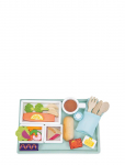 Tender Leaf - Airline Meal Tray - M&auml;ngupoed ja tarvikud - ONE SIZE