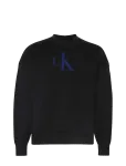 Calvin Klein Jeans - Ls Cttn Cashmere 3D Logo Crwnk S - Dressipluusid - S