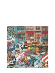Eeboo - Puzzle 1000 Pcs - English Green Market - Klassikalised m&otilde;istatused - ONE SIZE