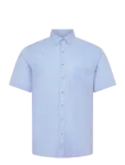 Lindbergh - Cotton/Linen Shirt S/S - L&uuml;hikeste varrukatega s&auml;rgid - XXL