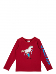 Pippi Langstr&oslash;mpe - Super Strong Shirt - Pikkade varrukatega T-s&auml;rgid - 86