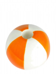 Balvi - Keramisk Lysestage Beachball, Orange 8 Cm - K&uuml;&uuml;nlajalad - H:8CM