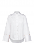 Coster Copenhagen - Shirt With Back Pleats - Pikkade varrukatega - 42