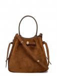 Tory Burch - Romy Suede Bucket Bag - Paunkotid - ONE SIZE