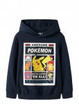 Name It - Nkmdu Pokemon Nreg Swe Wh Bru Noos Sky - Kapuutsiga pusad - 158-164