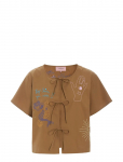 Hunk&oslash;n - Nima Shirt - L&uuml;hikeste varrukatega - L