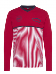 Hummel - Dbu 26 Fan 86 Block Cotton Tee Ls - Spordi jalgpallis&auml;rgid - XXL